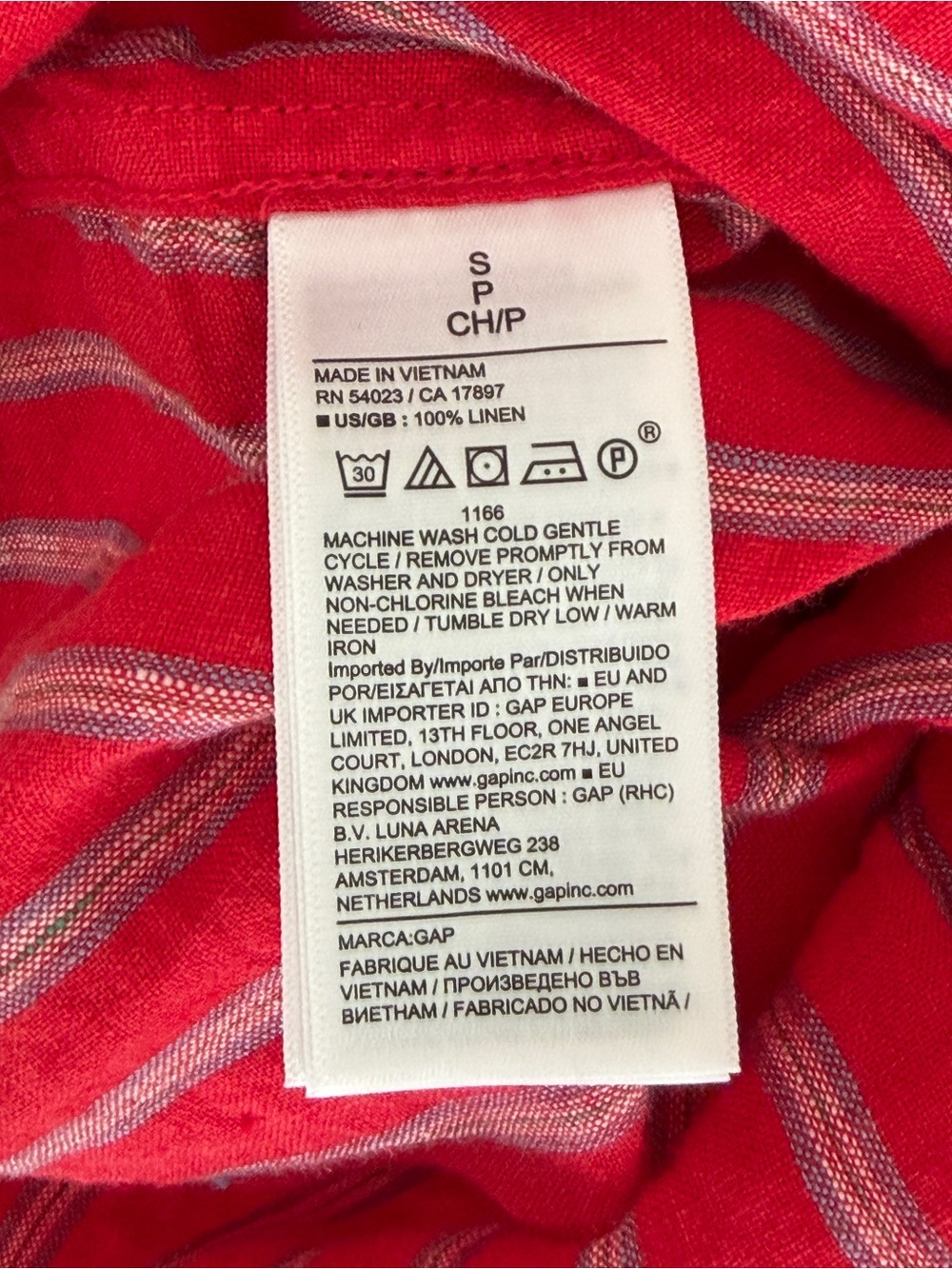 GAP 100% Linen Set - Picture 9 of 11